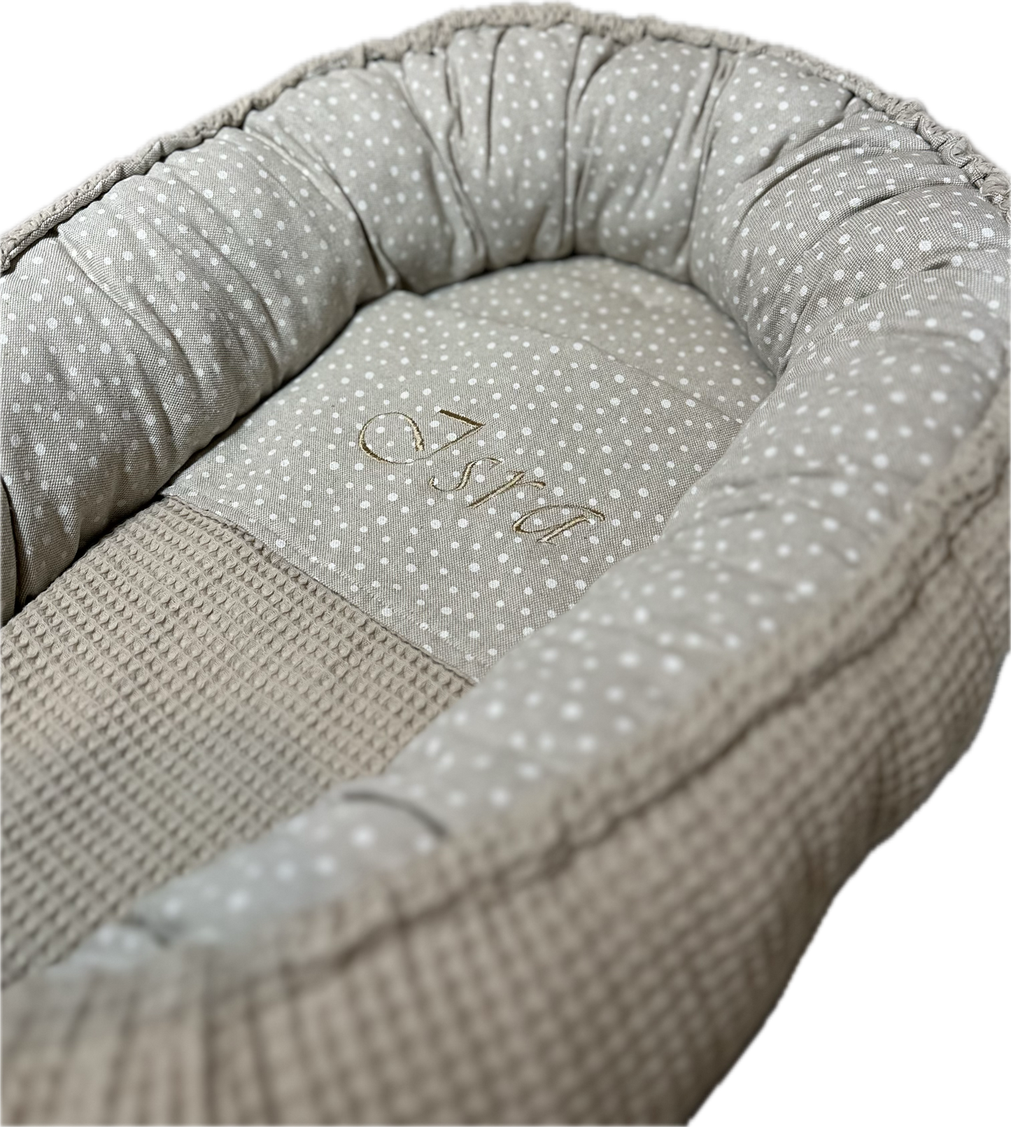 Babynest met naam | Handmade with Love