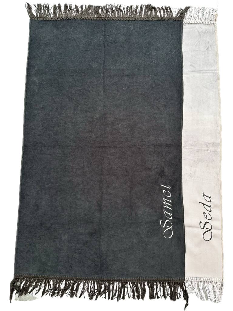 Personalized prayer rug