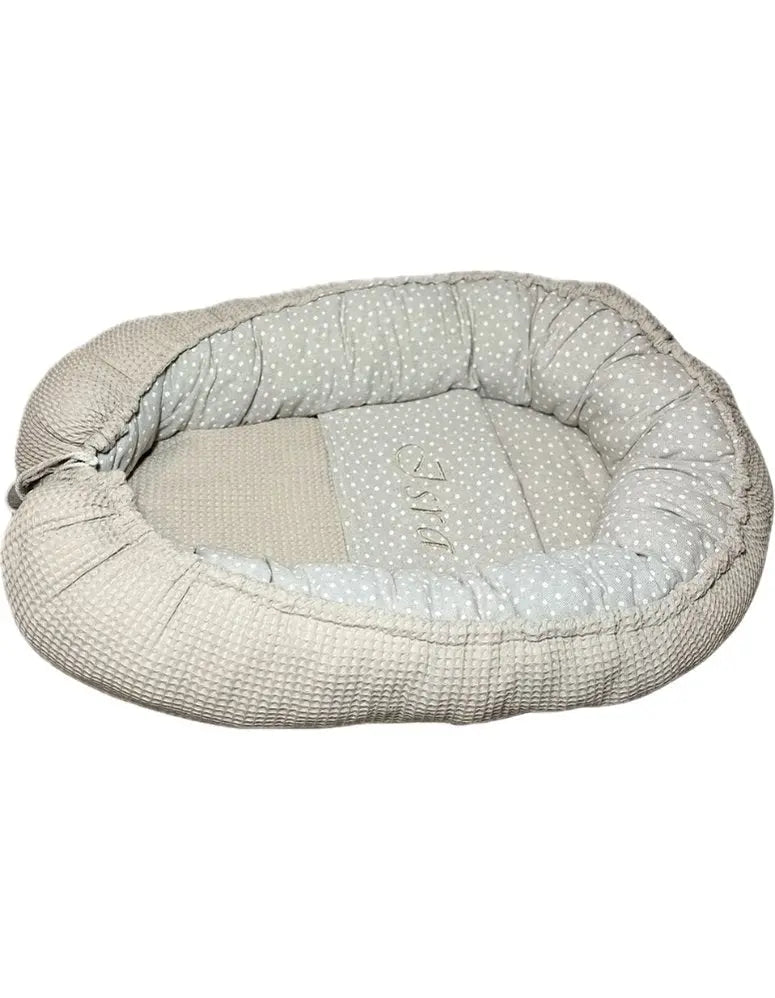 Babynest met naam - Handmade with Love - Maatje voor Maatje