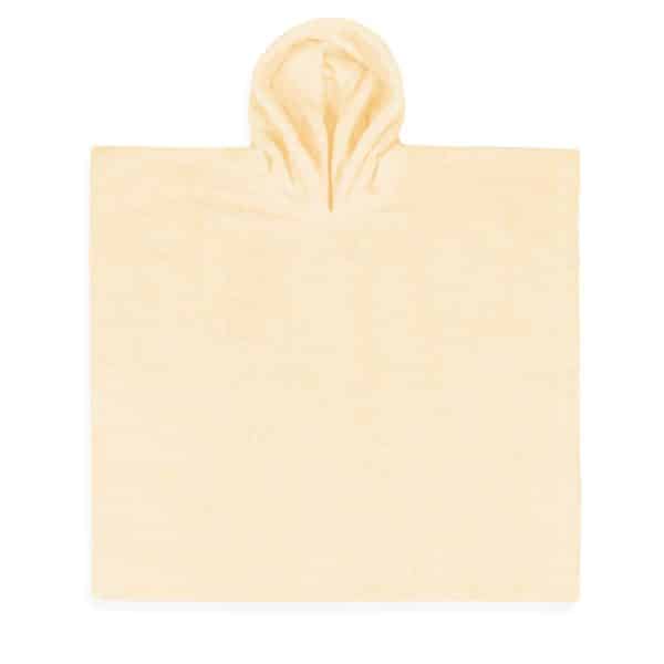 beige geepersonaliseerde poncho maatjevoormaatje