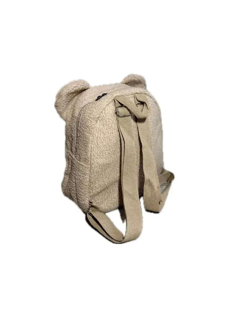 Teddy tas met naam - Roze - Stijlvol, zacht - Maatje voor Maatje