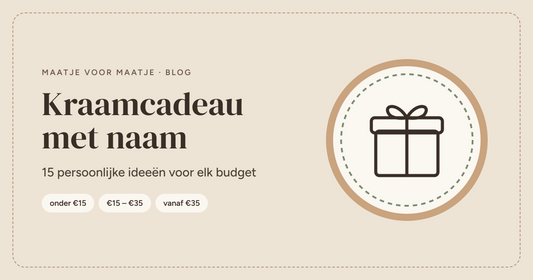 Kraamcadeau met naam: 15 persoonlijke ideeën voor elk budget