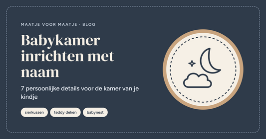 Babykamer inrichten met naam: 7 persoonlijke details