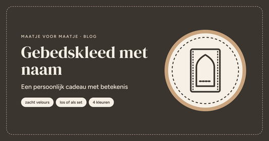 Gebedskleed met Naam – Een Persoonlijk en Spiritueel Cadeau met Betekenis