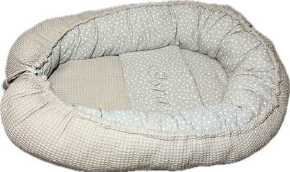 Babynest met naam | Handmade with Love