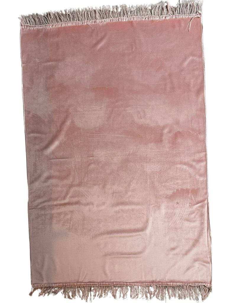 Gebedskleed met naam velvet - Roze - Geborduurd - Maatje voor Maatje