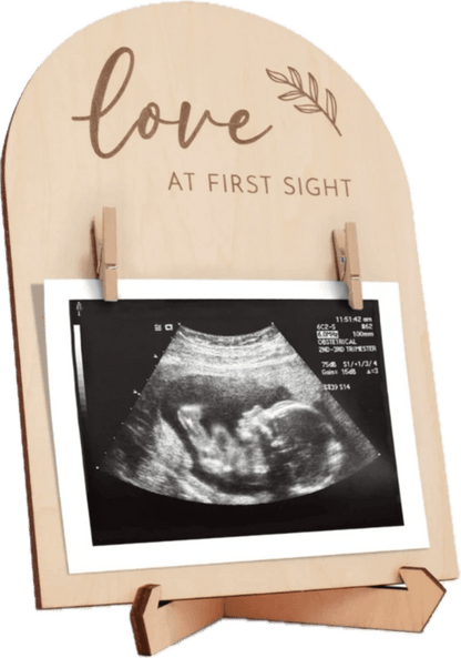 Geboortebord & echo fotolijst - Een Mooie Herinnering aan je Zwangerschap - Maatje voor Maatje