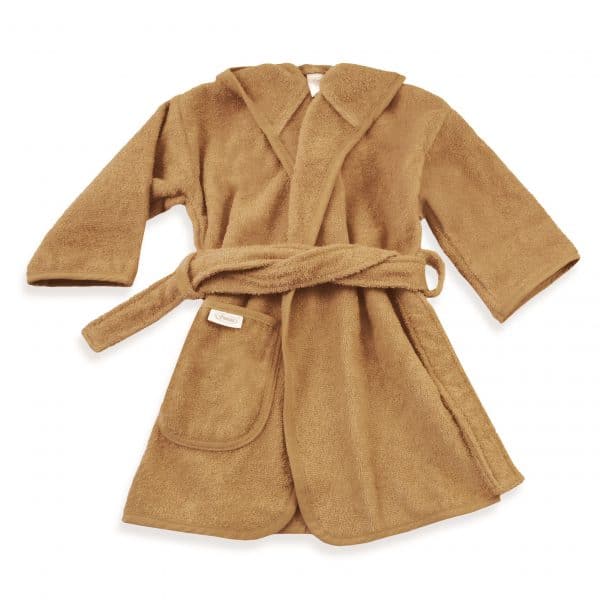 Kinderbadjas met naam - Badjas met naam kind - Sand - Maatje voor Maatje