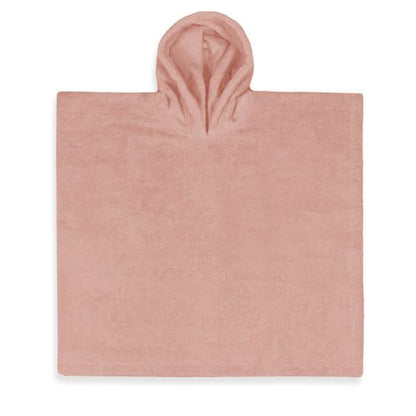 roze gepersonaliseerde bad poncho maatjevoormaatje