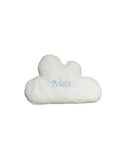 Sierkussen met naam - Wolkenachtig - Ster - Halvemaan - Maatje voor Maatje