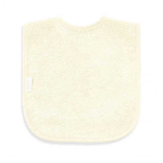 Slabbetje met naam - Ecru - Geborduurd - Maatje voor Maatje