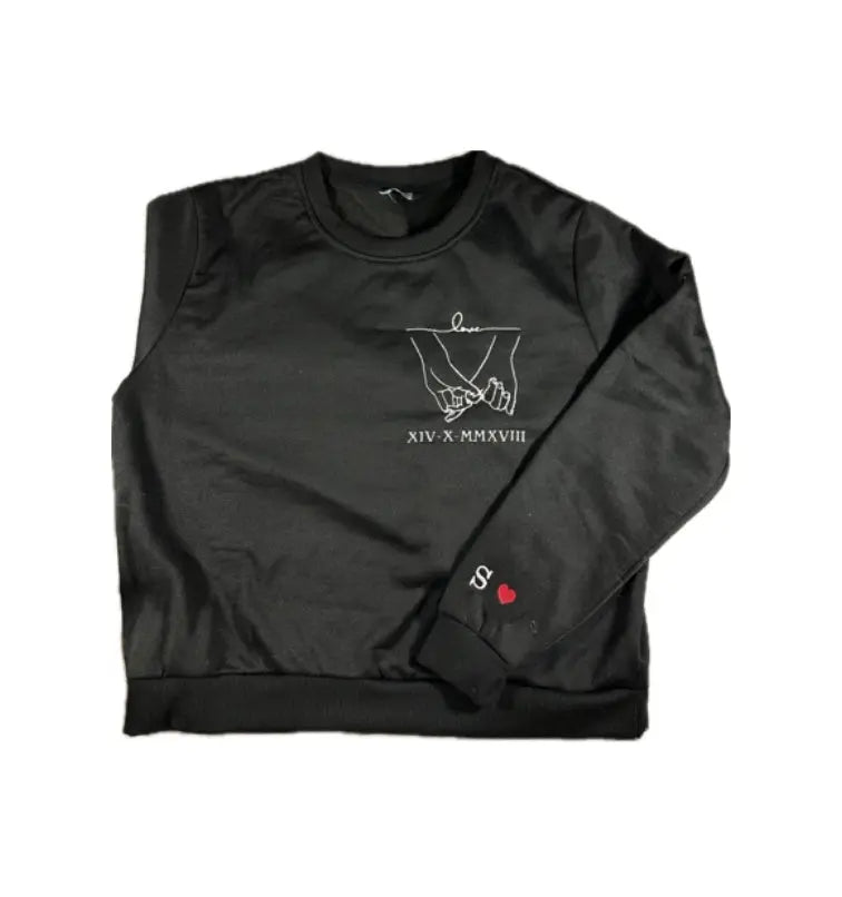 Sweater met familie foto - Geborduurd - Design 2 - Maatje voor Maatje