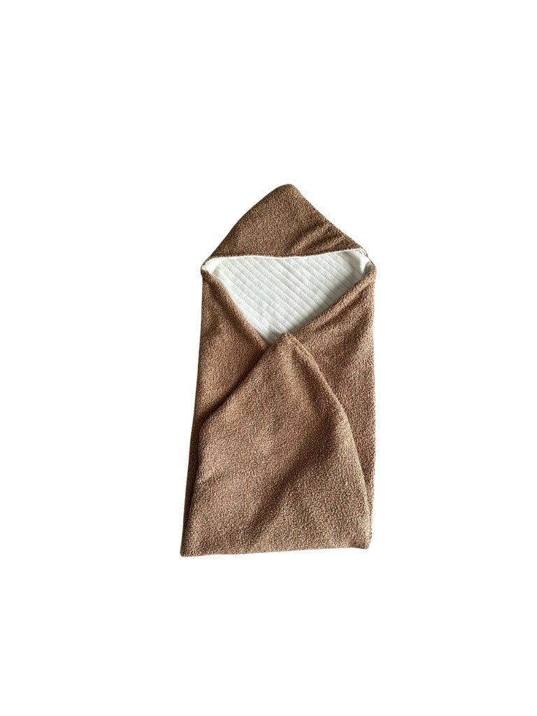 Teddy omslagdoek met naam - Handgemaakt - Maatje voor Maatje