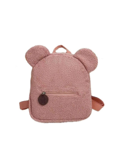 Teddy tas met naam - Roze - Stijlvol, zacht - Maatje voor Maatje