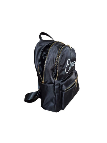 Zwarte Rugtas Met Naam - Zwart - Bedrukt - Maatje voor Maatje